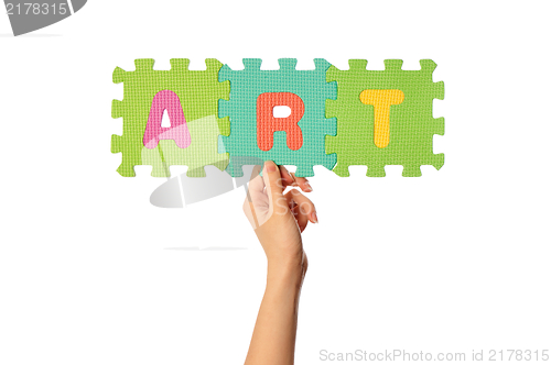 Image of word art