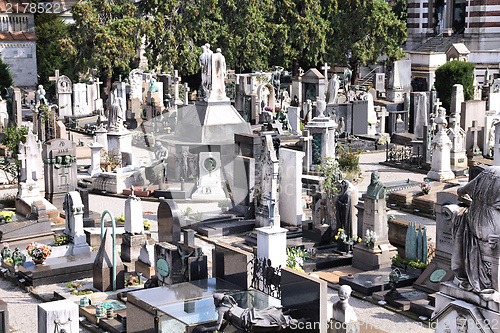 Image of Cemetery in Milan, Italy