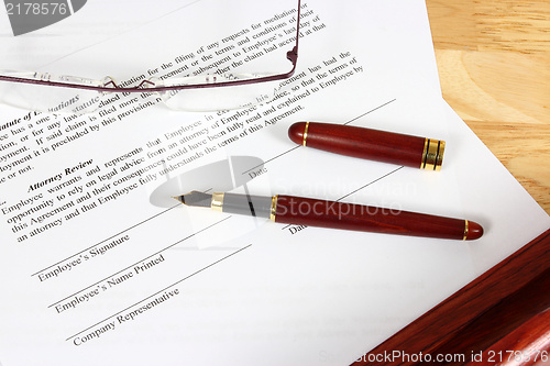 Image of Employment contract