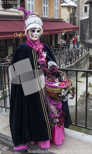 Image of Disguised Person in Annecy