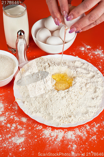 Image of Baking ingredients