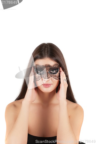 Image of girl at mask