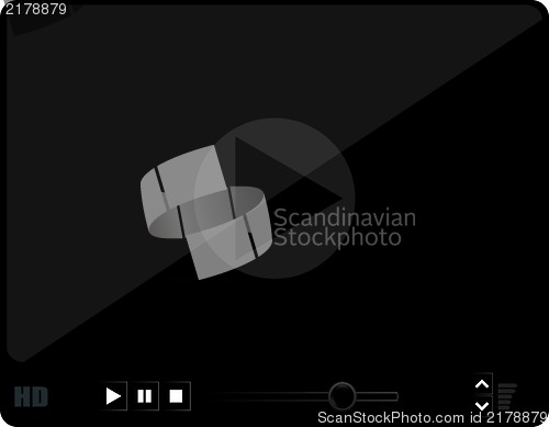 Image of Media player interface