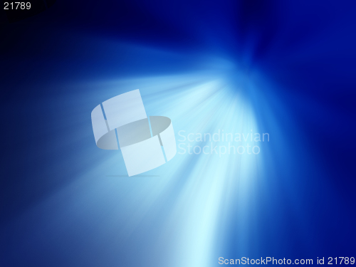 Image of Blue Shining Light