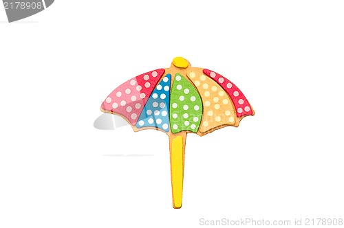 Image of Beach umbrella on white