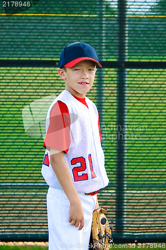 Image of Youth baseball portrait