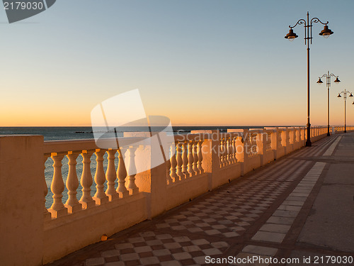 Image of On the beach in Malaga