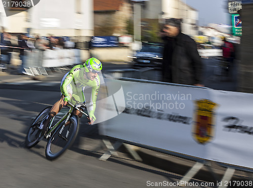 Image of Paris- Nice Cycling Race Action