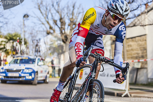 Image of The Cylist Debusschere Jens- Paris Nice 2013 Prologue in Houille