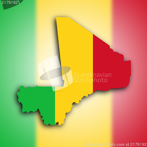 Image of Map of Mali 