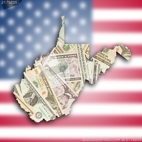 Image of Map of West Virginia