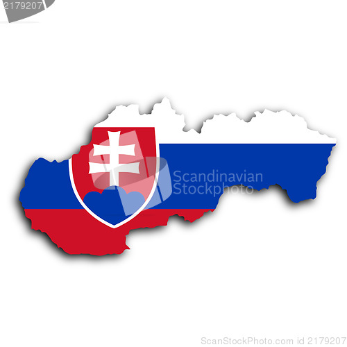 Image of Map of Slovakia