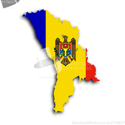 Image of Map of Moldova