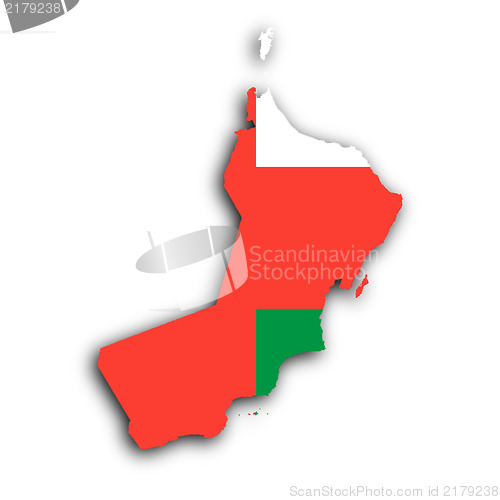Image of Map of Oman