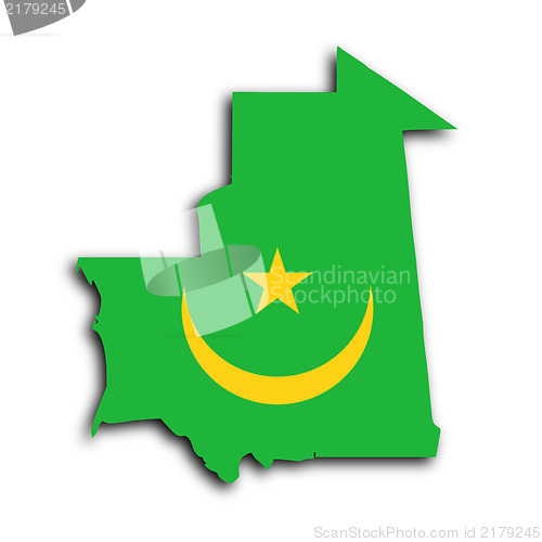 Image of Map of Mauritania