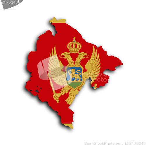 Image of Map of Montenegro