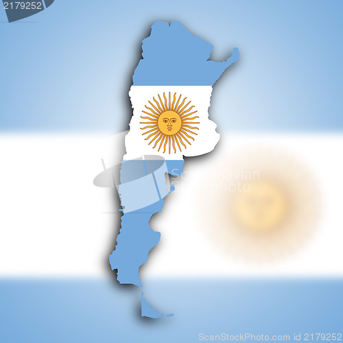 Image of Map of Argentina