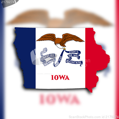 Image of Map of Iowa