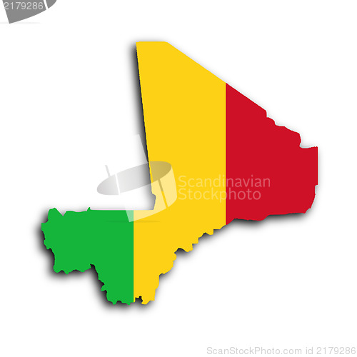 Image of Map of Mali 