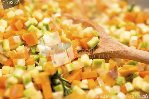 Image of Chopped vegetables