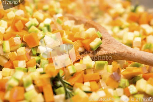 Image of Chopped vegetables