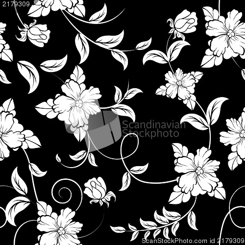 Image of Seamless floral pattern