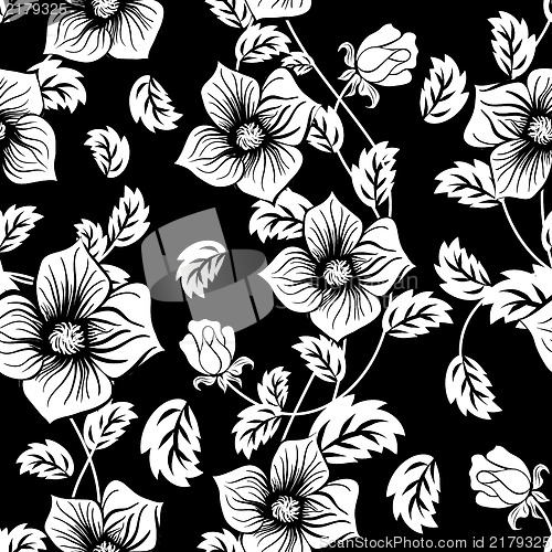 Image of Seamless floral pattern