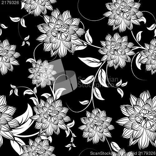 Image of Seamless floral pattern