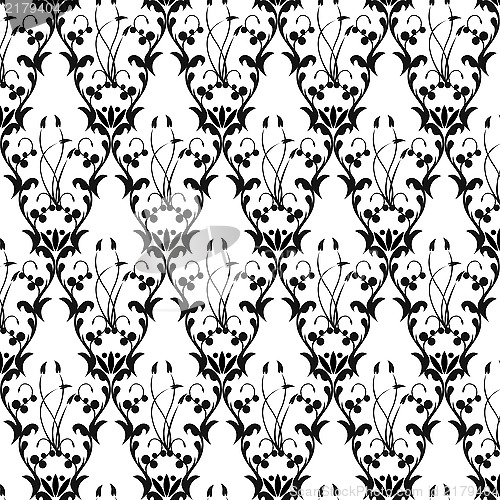 Image of seamless floral pattern