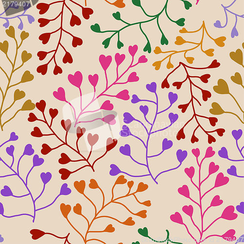 Image of Floral seamless pattern.