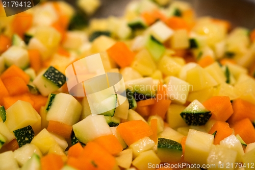 Image of Chopped vegetables