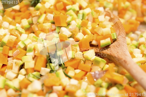 Image of Chopped vegetables