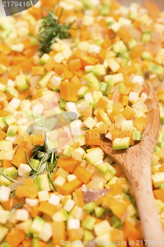 Image of Chopped vegetables