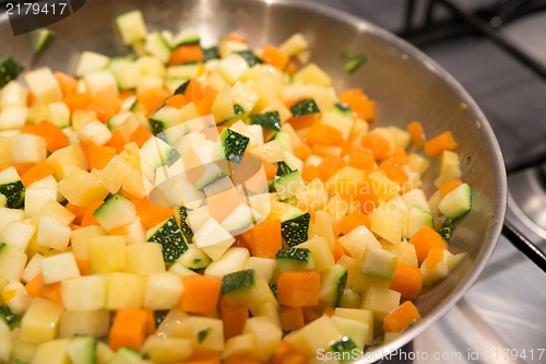 Image of Chopped vegetables