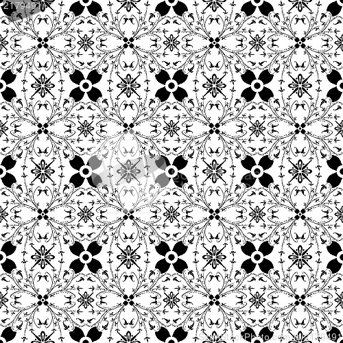 Image of seamless floral pattern