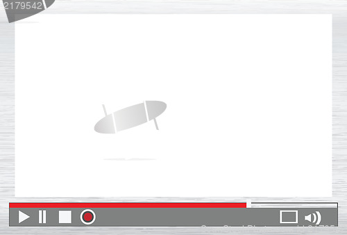 Image of video player menu