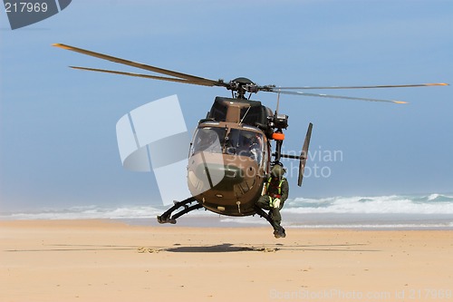 Image of Helicopter landing