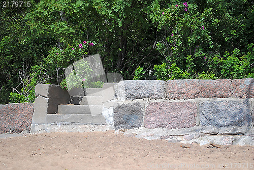 Image of Stone steps.