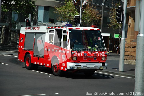 Image of australian fire truck