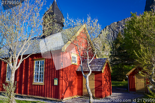 Image of Old wooden church