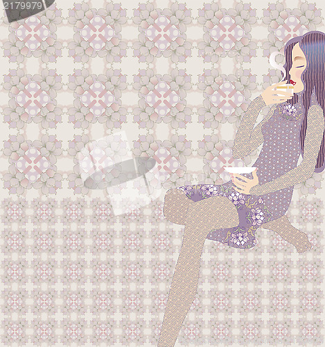 Image of oriental girl