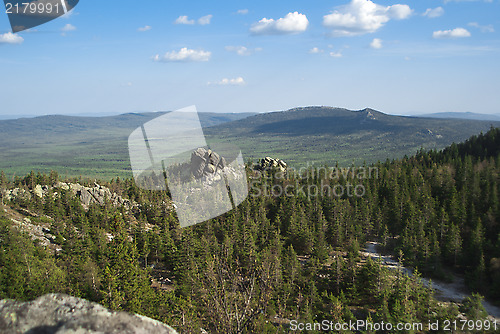 Image of Mountain landscapes in national park Taganai