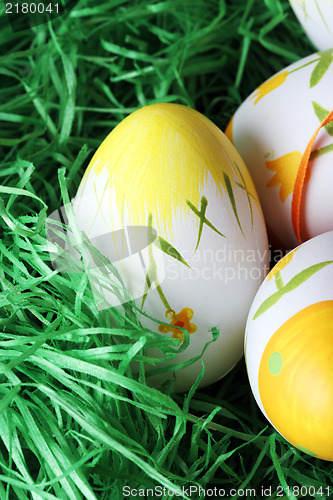 Image of Painted easter eggs 