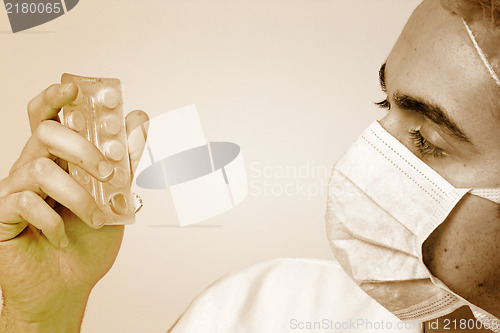 Image of Doctor & drugs.