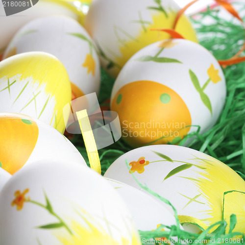 Image of Painted easter eggs 