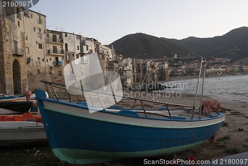 Image of Bay in Cefalu, Sicily