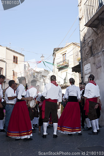 Image of Sicilian folk group from Polizzi Generosa