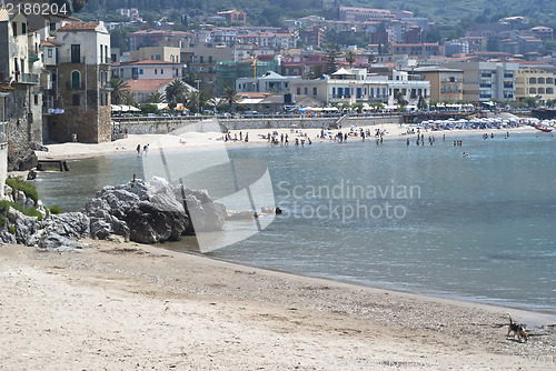 Image of Beach of Cefalu.Sicily
