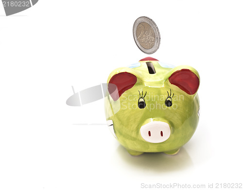 Image of piggy bank isolated