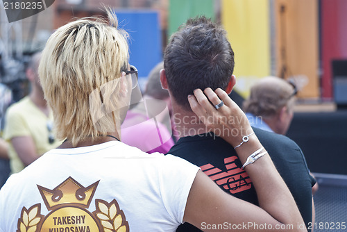 Image of Participants at gay pride 2012 of Bologna